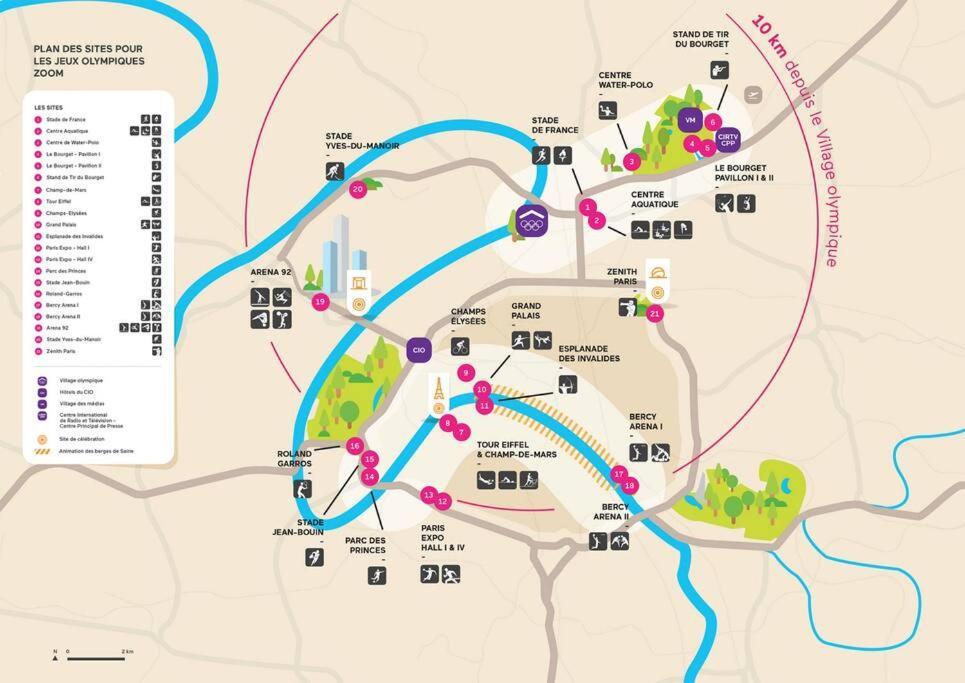 Bel Appartement 3Mn A Pied De La Gare Et 10Mn De Paris Argenteuil Luaran gambar